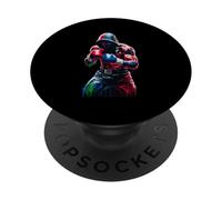 Boxer senza paura in forza colorata PopSockets PopGrip Adesivo