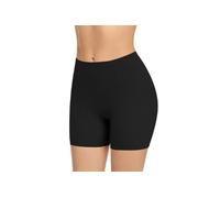 Boxer Shorts Da Donna Taglia 10-12 Controllo Medio Mutandine Nere