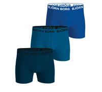 Boxer sportivi da uomo Björn Borg Cotton Stretch 3P - Multicolore (XL)