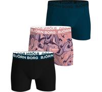 Boxer sportivi da uomo Björn Borg Cotton Stretch 3P - Multicolore (XXL)