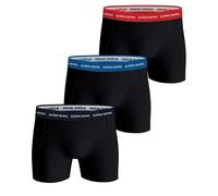 Boxer sportivi da uomo Björn Borg Cotton Stretch Boxer 3P - noir/blue/red - Nero (XXL)