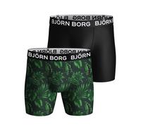 Boxer sportivi da uomo Björn Borg Performance Boxer 2P - multicolor - Multicolore (S)