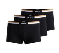 BOSS Bodywear - Motion - Confezione da 3 boxer aderenti neri-Nero M