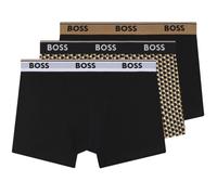 BOSS Boxer 'Power' crema / marrone chiaro / grigio chiaro / nero / bianco Uomo BOSS XL crema / marrone chiaro / grigio chiaro / nero / bianco
