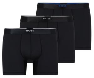 Boxer sportivi da uomo BOSS x Matteo Berrettini Evolution Boxer Briefs 3P - black - Nero (XL)