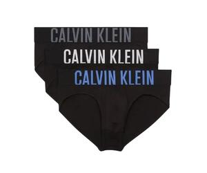 Boxer sportivi da uomo Calvin Klein Boxer Briefs Intense Power Hip 3P - black/grey/white/blue - Nero (M)