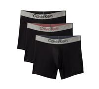 Boxer sportivi da uomo Calvin Klein Brushed Microfiber Stretch 3P - Nero (M)