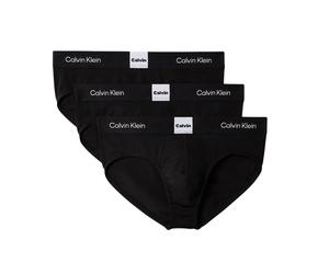 Boxer sportivi da uomo Calvin Klein Icon Logo Graphic Brief 3P - black - Nero (M)