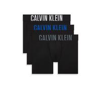 Boxer sportivi da uomo Calvin Klein Intense Power Boxer 3P - black/white/grey/blue - Nero (M)