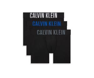 Boxer sportivi da uomo Calvin Klein Intense Power Boxer 3P - black/white/grey/blue - Nero (XL)