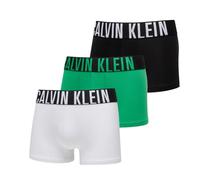 Boxer sportivi da uomo Calvin Klein Trunk Intense Power 3P - white/black/blossom green - Multicolore (L)