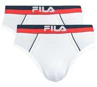 Boxer sportivi da uomo Fila Man Boxer 2P - white - Bianco (M)