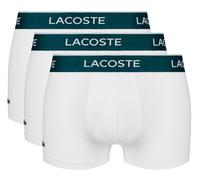 Boxer sportivi da uomo Lacoste Casual Cotton Stretch Boxer 3P - Bianco M