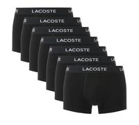 Boxer sportivi da uomo Lacoste Cotton Jersey Trunks 7P - black - Nero (L)