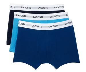 Boxer sportivi da uomo Lacoste Stretch Cotton Short Boxers 3P - Multicolore (M)