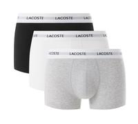 Boxer Lacoste Court nero bianco grigio (3 unità) - XXL