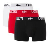 Boxer sportivi da uomo Lacoste Stretch Cotton Trunks 3P - multicolor - Multicolore (XL)