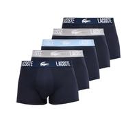 Boxer sportivi da uomo Lacoste Stretch Cotton Trunks 5P - multicolor - Multicolore (M)