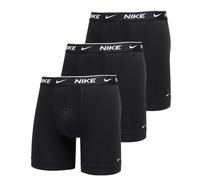 Boxer sportivi da uomo Nike Dri-Fit Essential Cotton Stretch Brief 3P - black/black/black - Nero (XL)