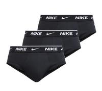 Nike - Essential - Confezione da 3 paia di slip neri in cotone elasticizzato-Nero 54