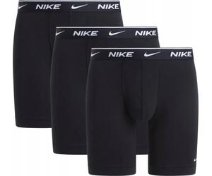Boxer sportivi da uomo Nike Dri-Fit Essential Long Brief 3P - black/black/black - Nero (M)
