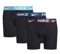 Boxer sportivi da uomo Nike Dri-Fit Essential Micro 3P - crush/dusty cactus/blue force - Nero (M)