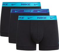Nike Trunk 3PK Intimo, Blk-DSTY CTUS/DP RYL BLE/Blk WB, XL Uomo