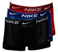 Boxer sportivi da uomo Nike Dri-Fit Ultra Comfort Trunk 3P - gym red/deep royal/black - Multicolore (S)