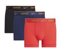 Boxer sportivi da uomo Nike Everyday Cotton Stretch 3P - light crimson/midnight navy/white - Multicolore (XL)