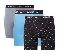 Boxer Nike Brief nero grigio blu (3 pezzi) - XL