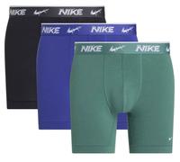 Boxer sportivi da uomo Nike Everyday Cotton Stretch Brief 3P - green/blue/black - Multicolore (L)