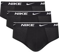 Boxer sportivi da uomo Nike Everyday Cotton Stretch Brief 3P - Nero (XL)