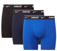 Boxer sportivi da uomo Nike Everyday Cotton Stretch Brief 3P - obsidian/game royal/black - Multicolore (S)