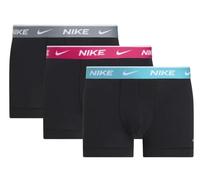 Boxer sportivi da uomo Nike Everyday Cotton Stretch Trunk 3P - dusty cactus/rush pink/cool grey - Nero (XL)