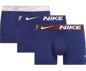 Boxer sportivi da uomo Nike Trunk 3P - Blu (S)