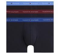 Boxer sportivi da uomo Tommy Hilfiger Stretch Cotton Boxer Brief 3P - opal blue/burgundy/blue spell - Nero (XL)