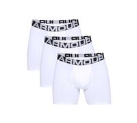 Boxer sportivi da uomo Under Armour UA Charged Cotton Boxerjock 3-Pack - white - Bianco (S)