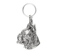 Boxer, Tedesco Boxer I - Argento Placcato Cane Rimorchio, Borsa Decorazione, Ruc