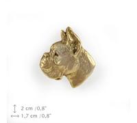 Boxer Testa, Spilla Art Dog, Edizione Limitata, DE