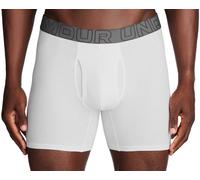 Under Armour Men's Performance Cotton 6" 3 Pack Solid Boxer Briefs