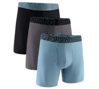 Boxer Under Armour Under Armour SOLID 6in 3 Pack Boxer Shorts 1200122768249 in taglia XL EU