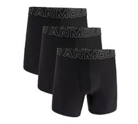 Boxer Under Arour Perf Tech 6in 3-Pack Black M