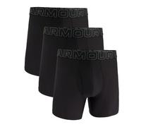Boxer Under Arour Perf Tech esh 6in 3-Pack Black M