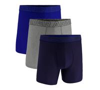 Boxer Under Arour Perf Tech esh 6in 3-Pack Blue M