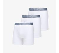 Boxer Under Arour Perforance Cotton 6in 3-Pack White M