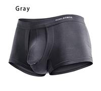 Boxer Uomo Cotone 100 per Cento, Mutande Uomo Boxer Classico Sexy a Righe in Morbido con Apertura Laterale Biancheria Intima Traspirante Boxer Lunghi Uomo Boxer Intimi da Uomo per Tutti I Giorni