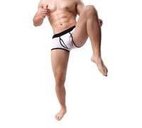 Boxer Uomo Cotone/ Intimo Mutande Uomo/ Intimo Uomo Sexy Boxer In Cotone Attillati Classici In Tinta Unita/ Comodi E Morbidi. Mutande Uomo Cotone 100 Per Cento Mutande Assorbenti Biancheria Intima