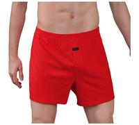 Boxer Uomo Cotone, Pantaloni da Uomo in Cotone Tinta Unita Modello Casual Comodo per Casa e Relax con Fodera Europea