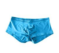 Boxer Uomo Cotone, Slip Uomo Quadrilatero Confortevole Maschile Cotone Morbido Elasticizzato Perfetto per Il Giorno