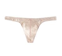 Boxer Uomo Cotone, Uomo Perizoma Seducente con Glitter Modello Alternativo a T Pantaloni